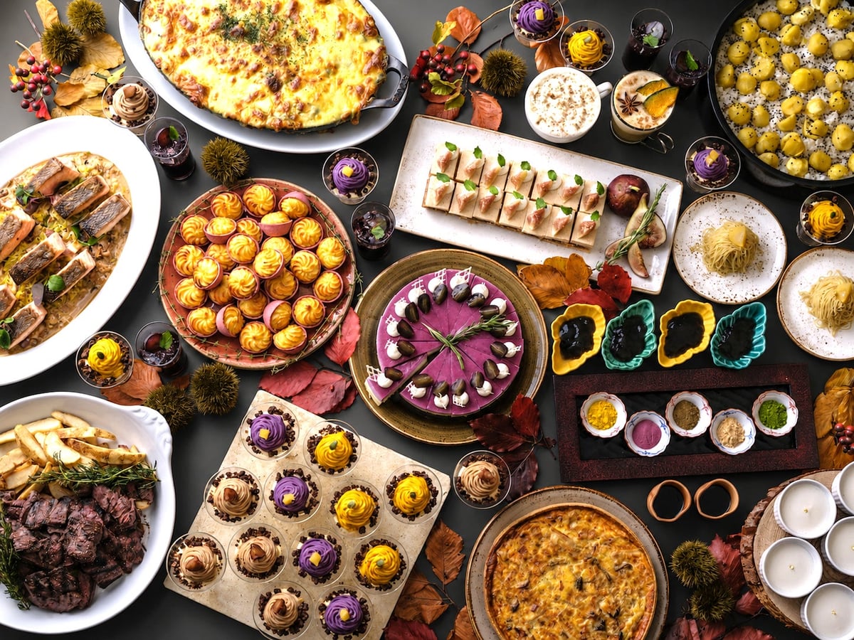 Hyatt Regency Kyoto Offers ¥7,200 Autumn Afternoon Tea Buffet Featuring Chestnuts, Sweet Potatoes, and Pumpkin