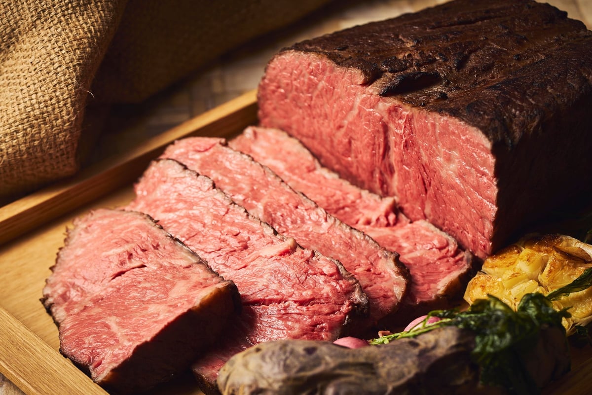 Hokkaido Herb Beef Roast Beef *Please note this is an image. Actual menu items may differ.