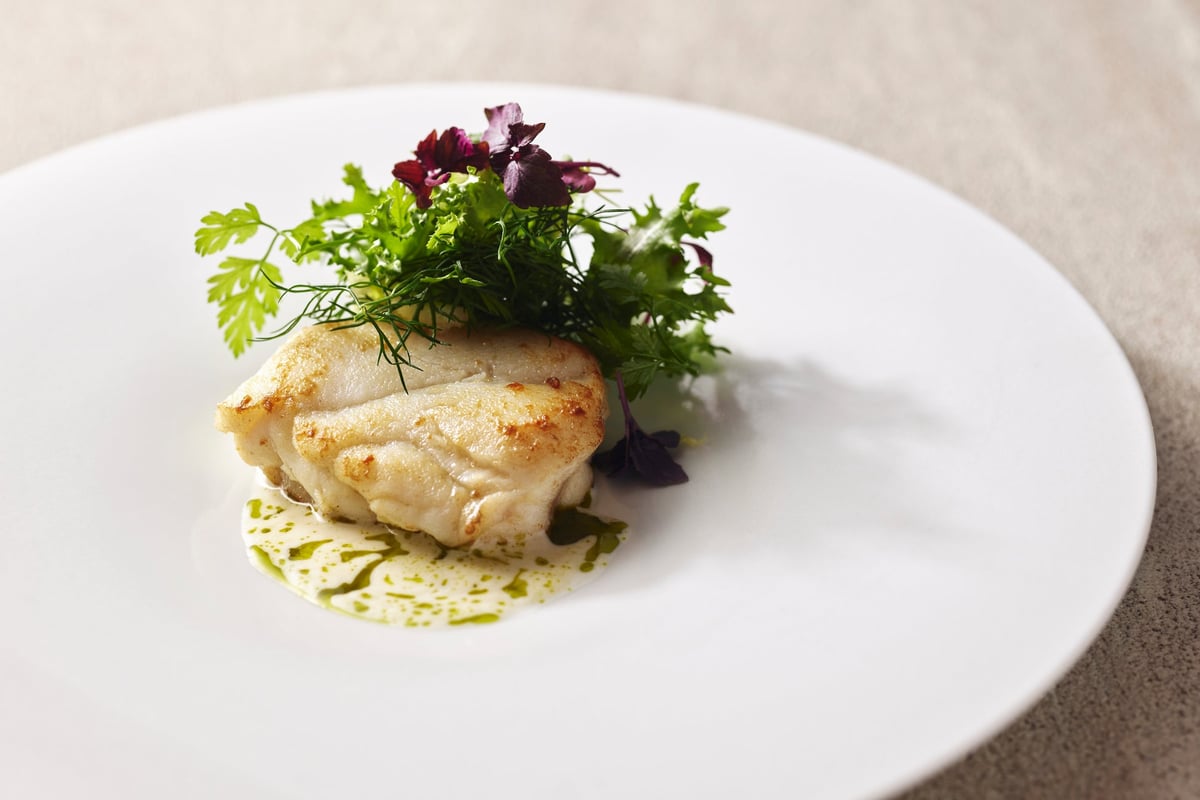 Anglerfish and Fennel Lemon Confit *Please note this is an image. Actual menu items may differ.
