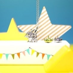 Alien/Cren Necklace, Alien/Earring