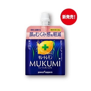 Pokka Sapporo Kireto Lemon MUKUMI Jelly 165g