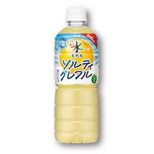 Asahi Oishii Mizu Natural Water Salty Grapefruit 600ml