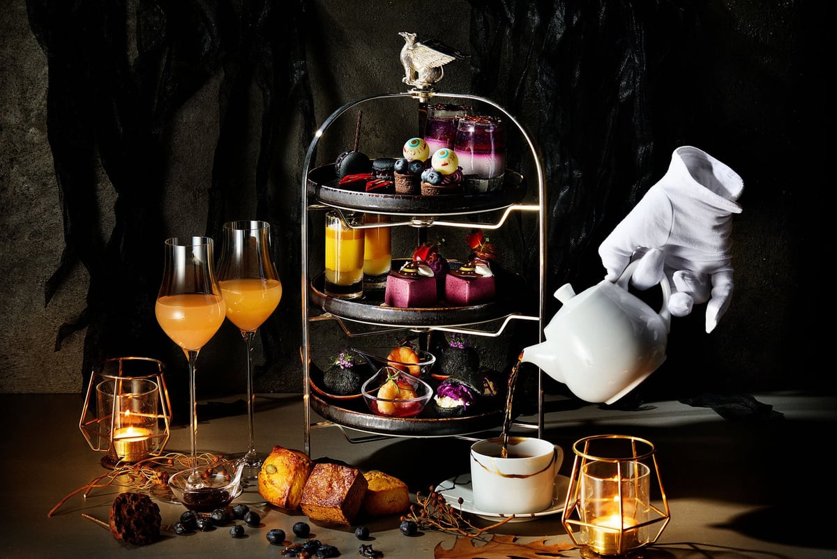 JW Marriott Hotel Nara Offers Halloween Autumn Afternoon Tea for ¥6,958