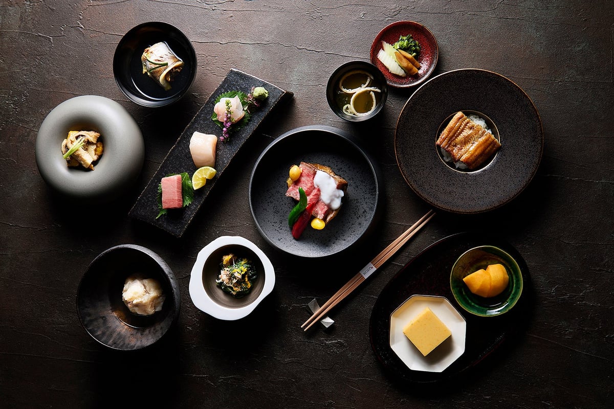 Dinner Course 'Tsubaki' — ¥20,000 (tax included)