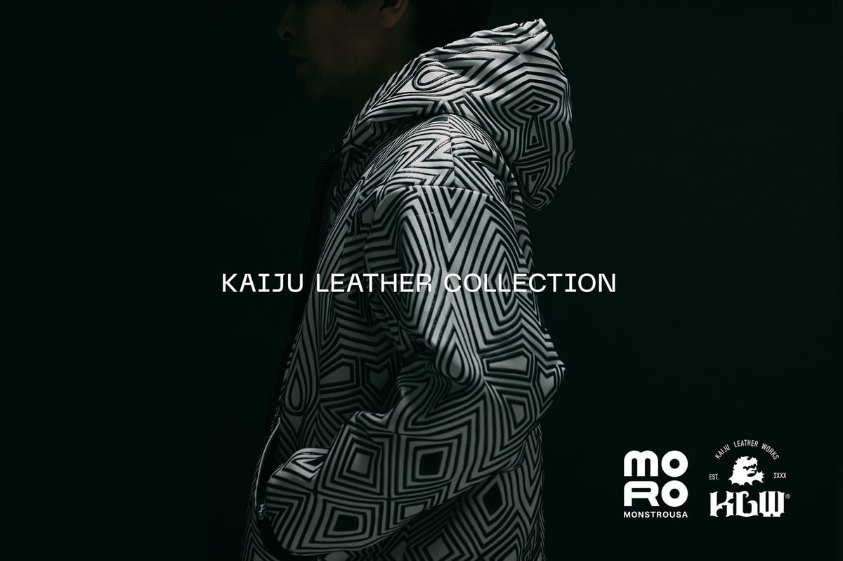 KAIJU LEATHER WORKS × MONSTROUSA Launch Ultra Monster Leather Apparel in Tokyo August 5