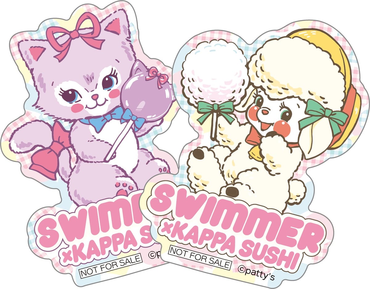 Kappa Sushi Launches All-You-Can-Eat with SWIMMER Hologram Sticker Gift in Tokyo