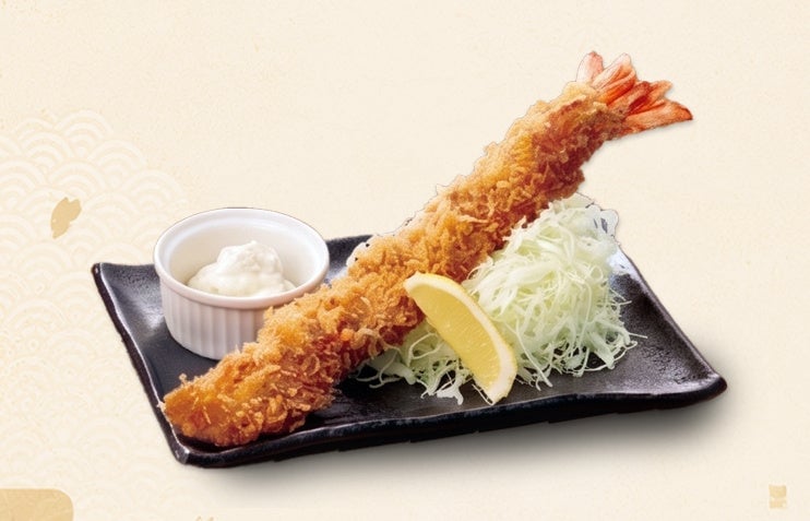 Single order of giant natural shrimp available — ¥1,980 (tax included ¥2,178)