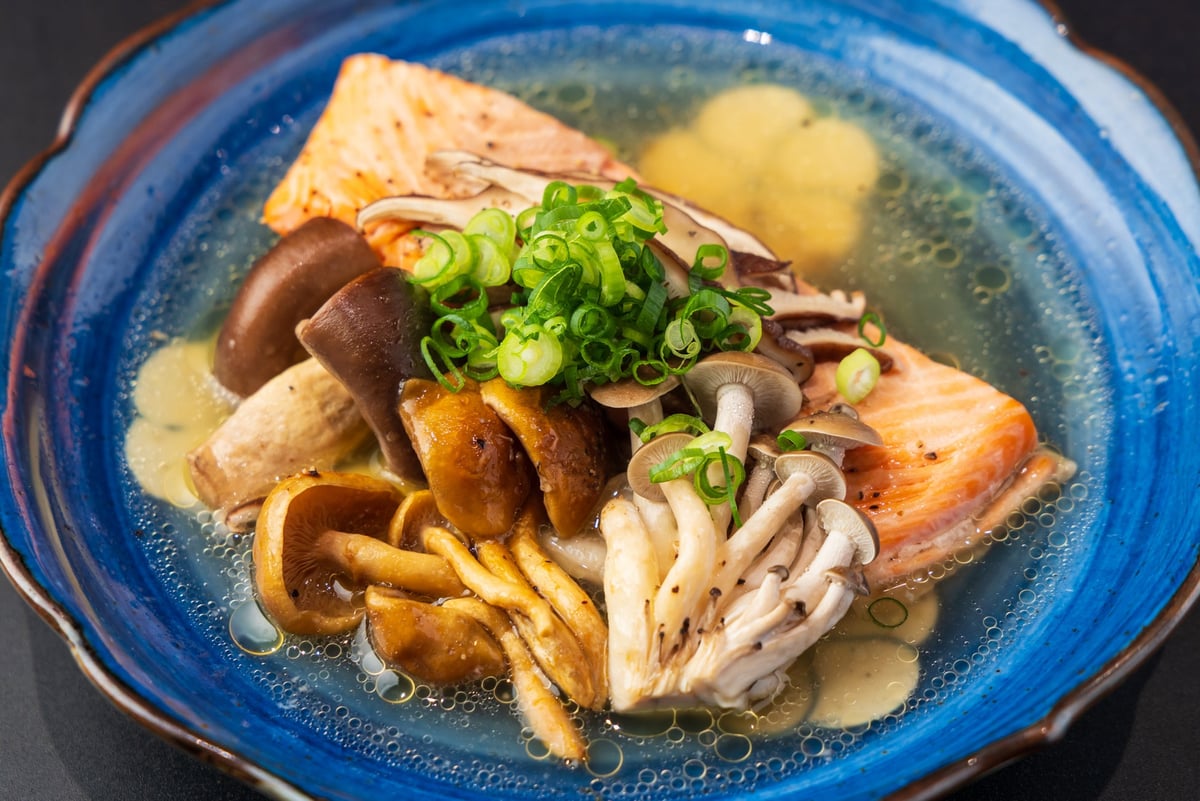 Kin no Dashi Sho Launches Autumn Seasonal Menu Featuring Salmon Ochazuke and Honey Butter Sweet Potato in Hakone