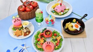 Kirby Café Summer 2026 in Tokyo, Osaka, and Hakata from July 8
