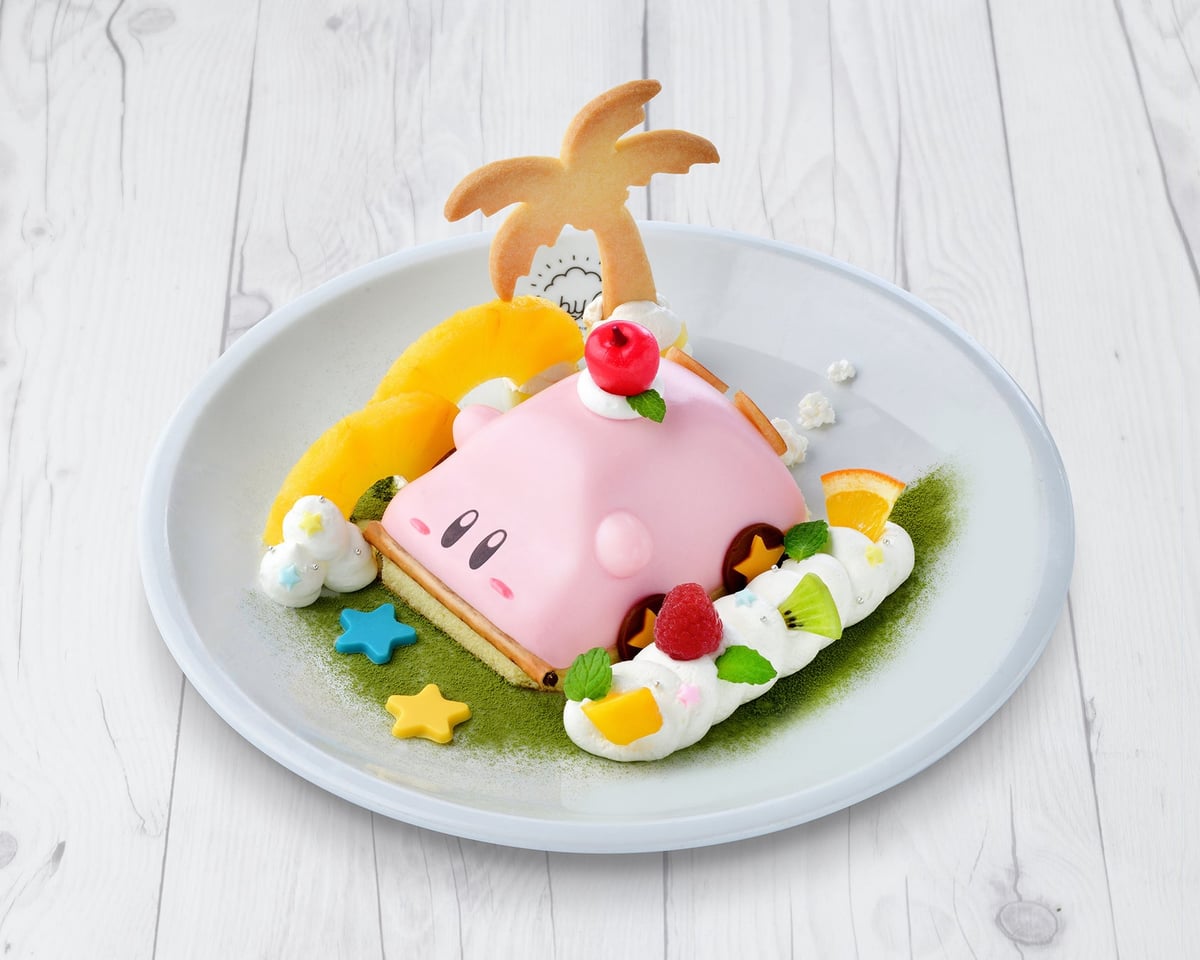 Kirby Café Summer 2026 in Tokyo, Osaka, and Hakata from July 8