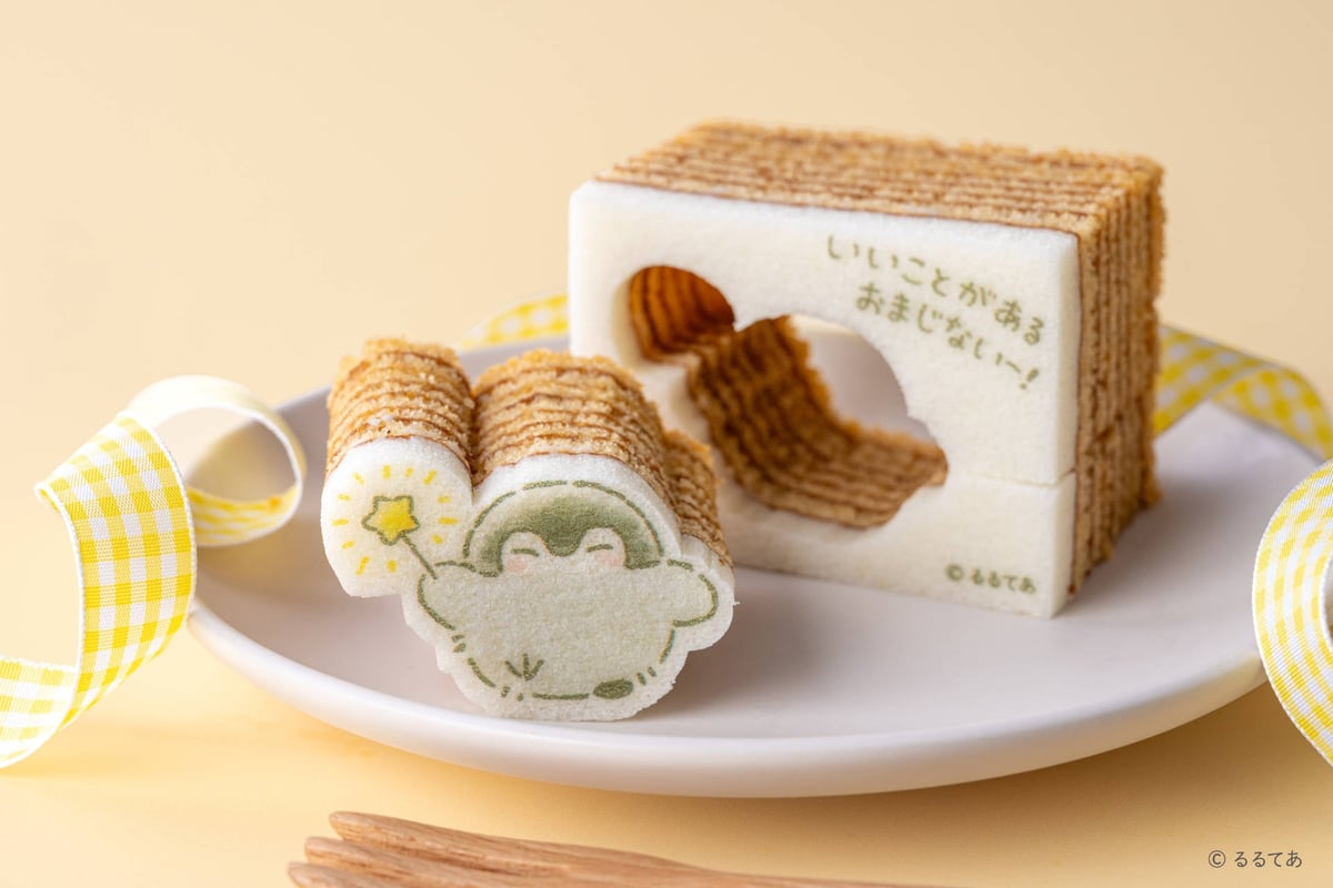 Koupen-chan x Katanukiya Releases New Cut-Out Baumkuchen in Tokyo August 21