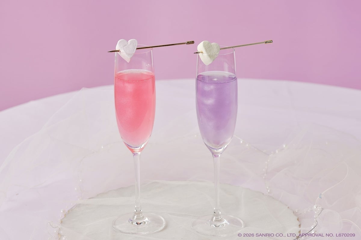 Kuromi's Love Charm Drink (Shiny Pearl Pink / Shiny Pearl Purple)