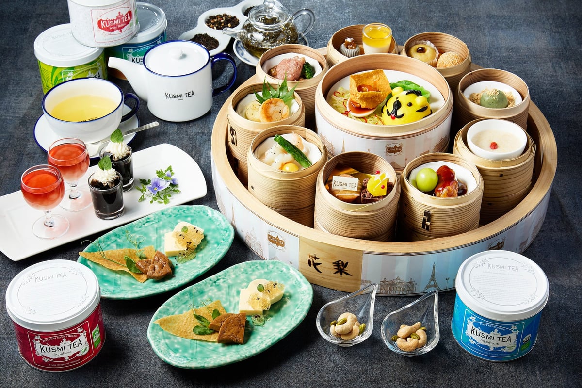 Kusmi Tea Offers ¥8,900 Medicinal Cuisine Afternoon Tea at ANA InterContinental Tokyo