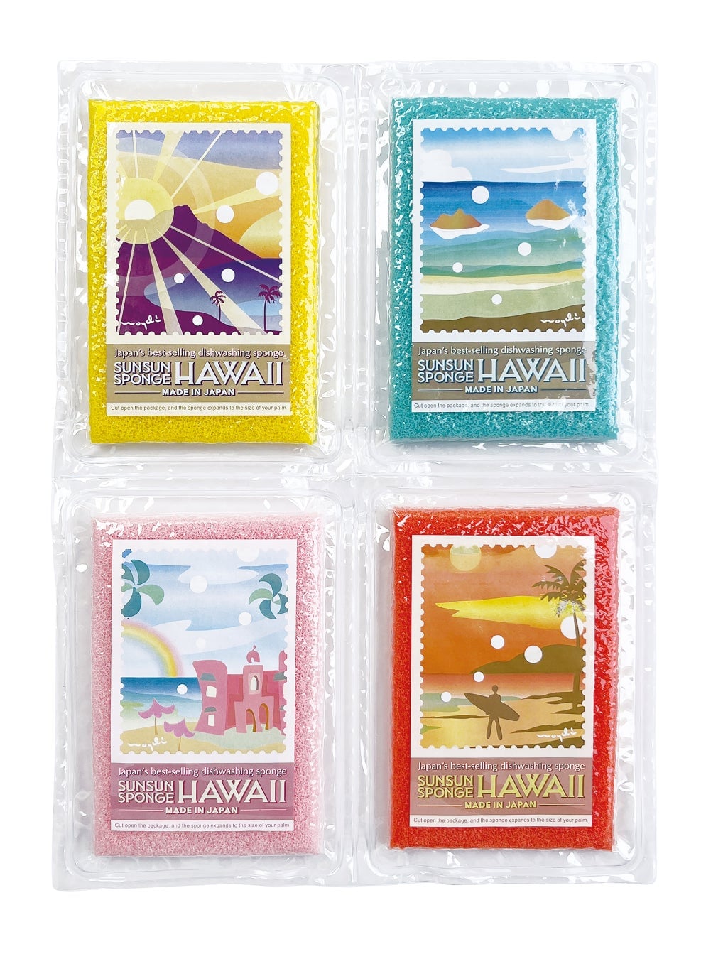 Limited-Edition Sunsun Sponge Hawaii Now Available at Naillabo in Waikiki Sheraton Hotel July 14