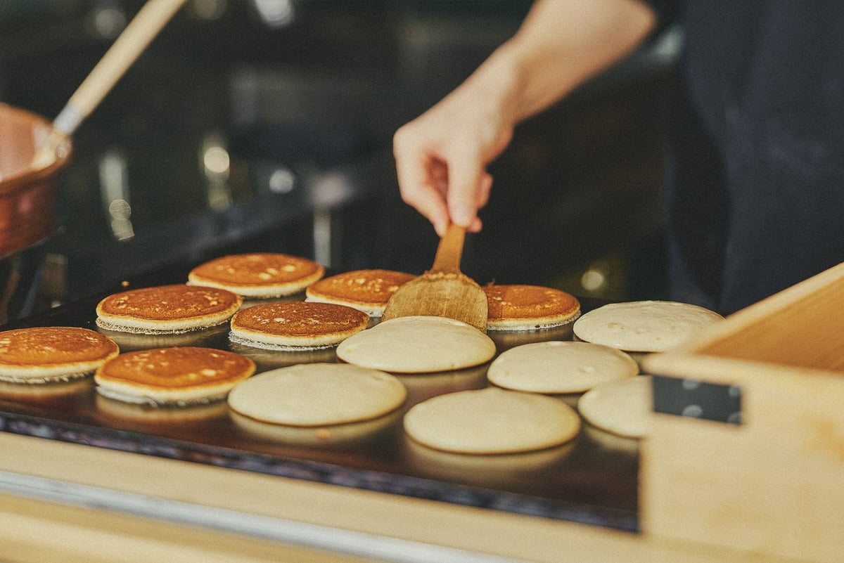 Limited-Quantity Chestnut Dorayaki at Dorayama in Koto, Tokyo This August
