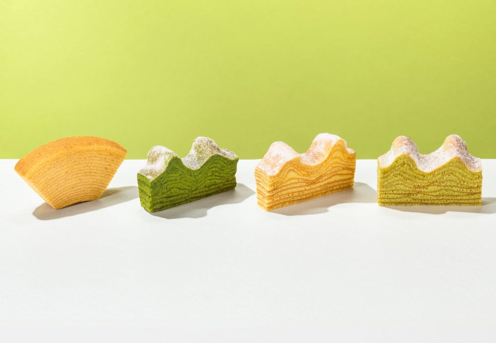 Limited-Time Baumkuchen Shop Opens in Nagoya with Pistachio Flavor