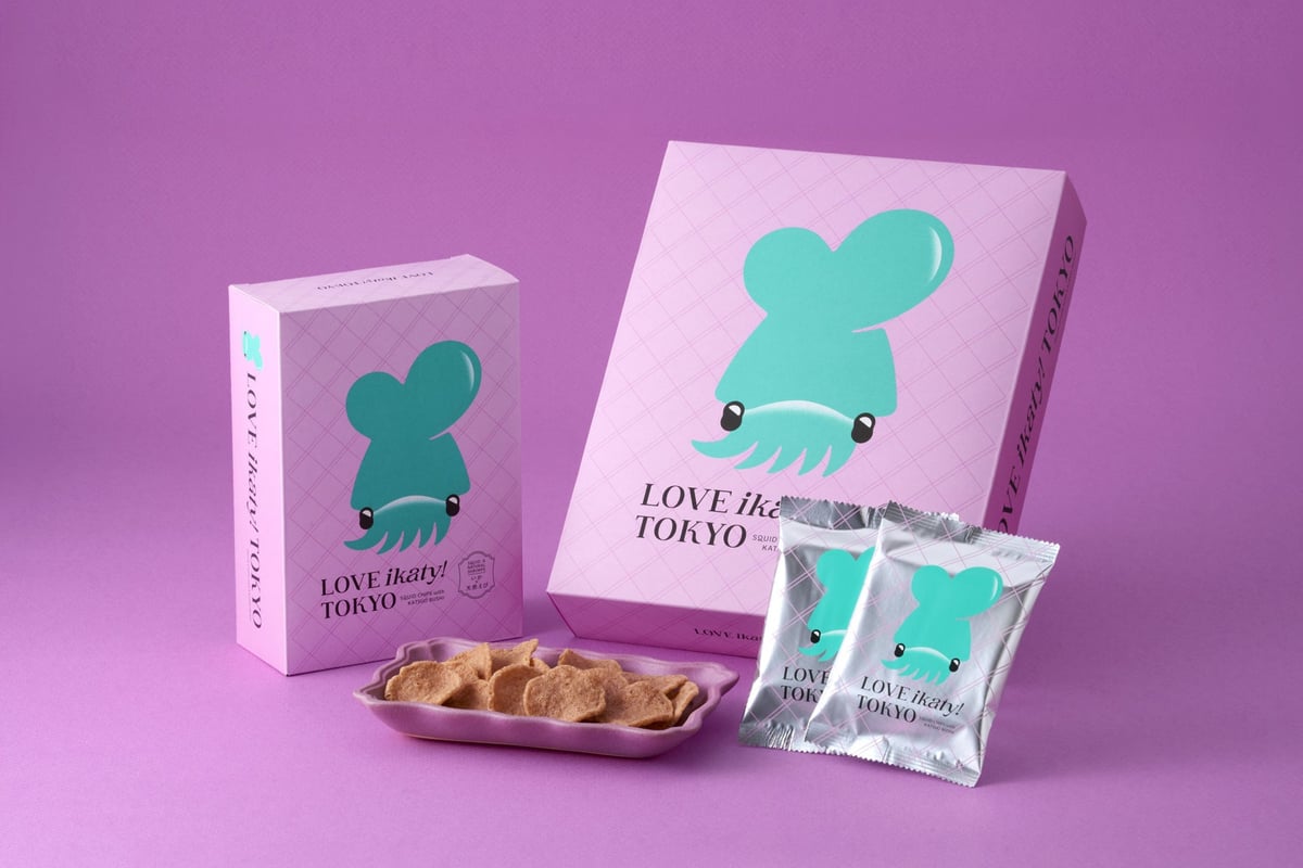 LOVE ikaty! TOKYO Debuts Exclusive Squid Chips at Daimaru Tokyo
