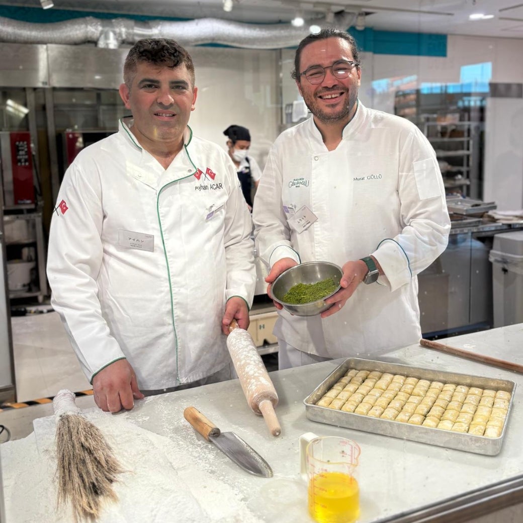 Luxury Pistachio Sweets at Abeno Harukas Kintetsu Main Store, Osaka — From May 20