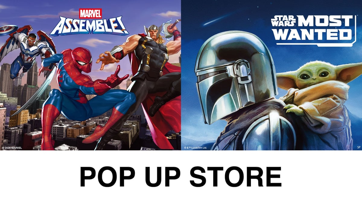 Japan Debut: MARVEL and STAR WARS Pop-Up Stores at JR Kyoto Isetan