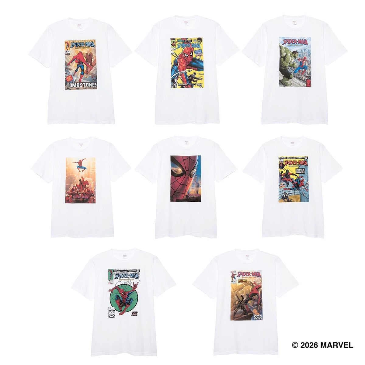 Spider-Man: Brand New Day Random T-Shirt — ¥3,300 each