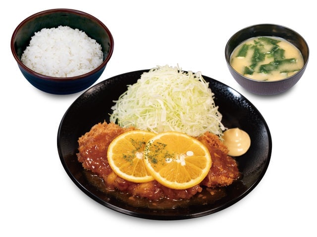 Matsunoya Launches Refreshing Orange Sauce Fried Chicken Set Meals in Japan