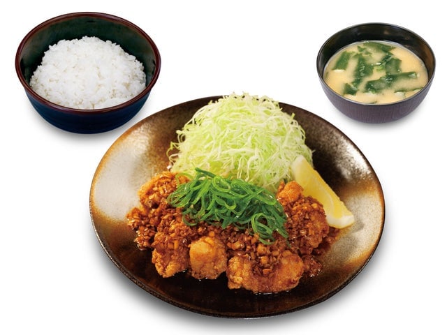 Matsunoya Offers Free Rice Refills with New Yurinchi Chicken Set in Japan