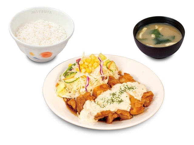 Matsuya Introduces ¥1,300 Cold Soup and Chicken Nanban Set in Japan August 18