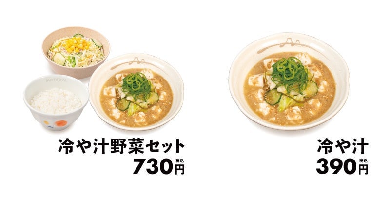 Matsuya Launches Refreshing Hiyajiru Set with Discounted Prices Across Japan August 4