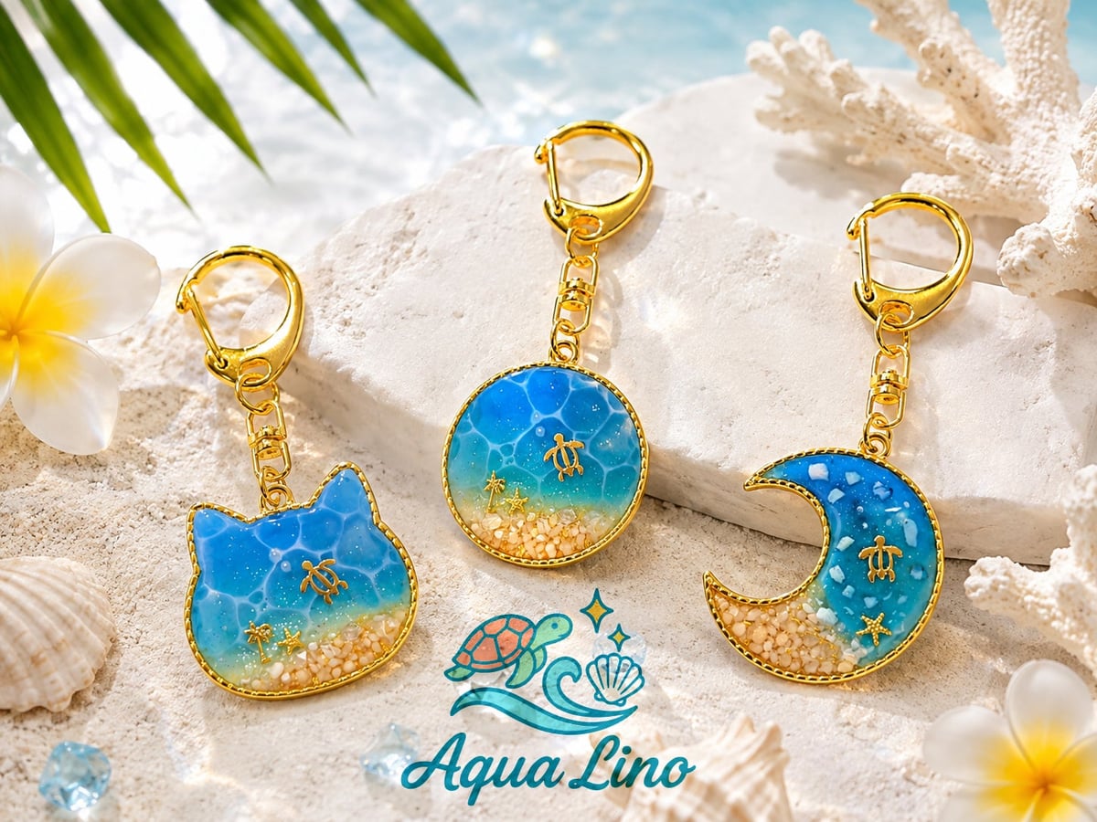 Image 12 Carefully handcrafted Aqua Lino accessories inspired by the natural summer scenery of Shonan. Their refreshing colors and elegant designs appeal to a wide range of visitors across generations.