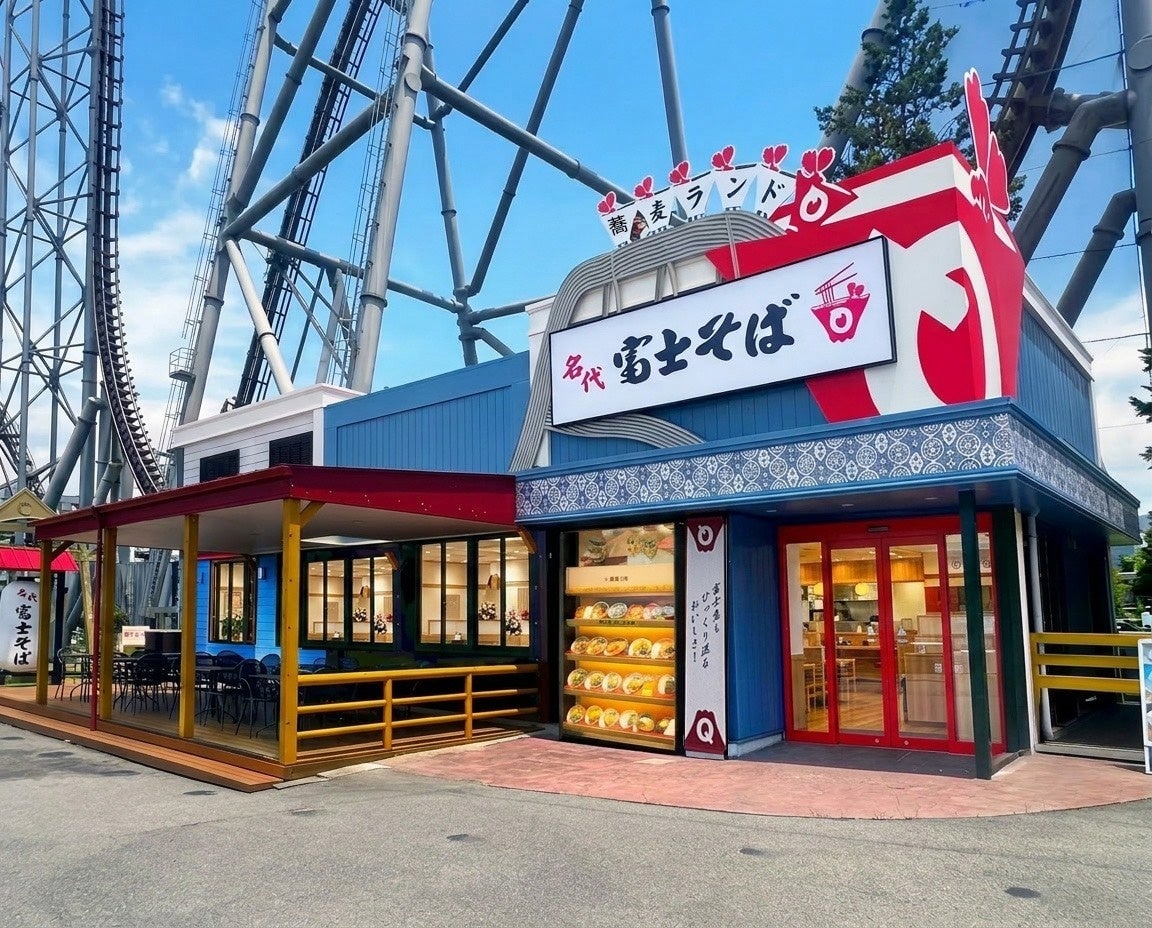 Nadai Fuji Soba Opens Unique 'Scream Standing Counter' at Fuji-Q Highland in Japan