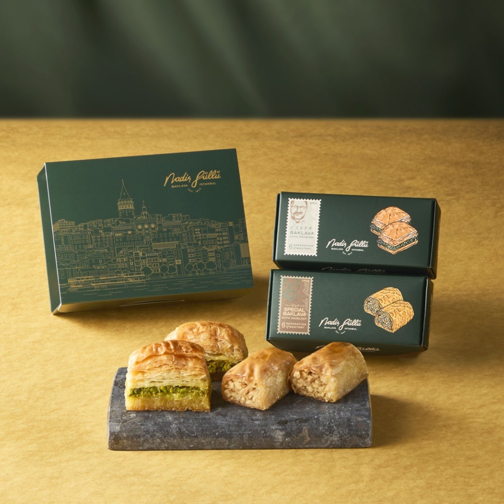 Nadir Gullu Introduces Cold Pistachio Baklava and divan Dubai Chocolate at Shinjuku Takashimaya
