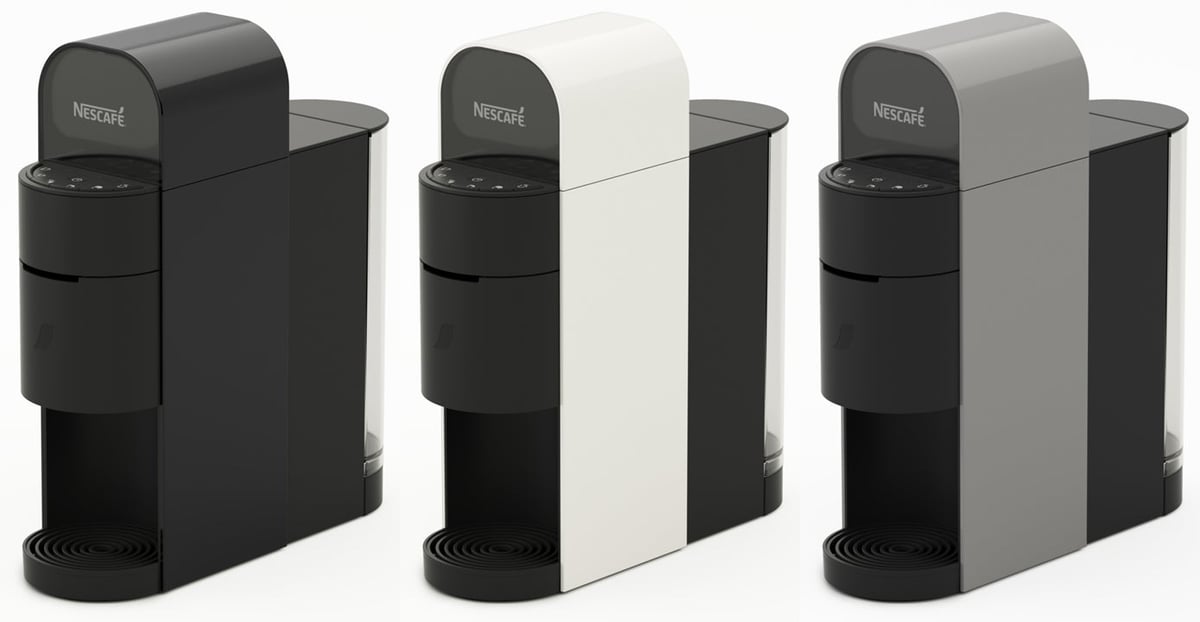 From the left: Premium Black, Premium White, Cool Gray