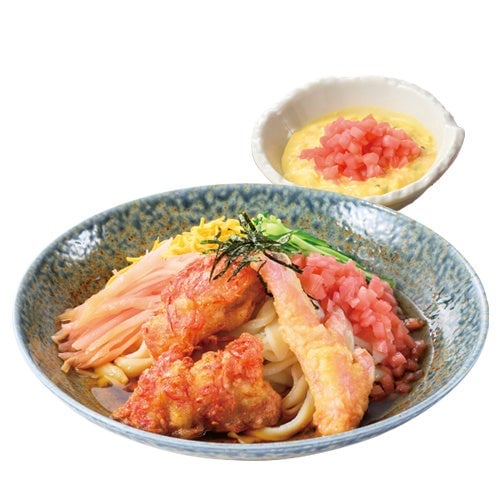 ◆Iwashita no Shinsyouga Nokkemori Udon ¥1,050 (tax included ¥1,155)