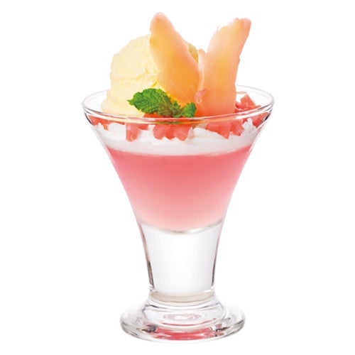 ◆Iwashita no Shinsyouga Mini Parfait ¥499 (tax included ¥548) with refreshing ginger jelly