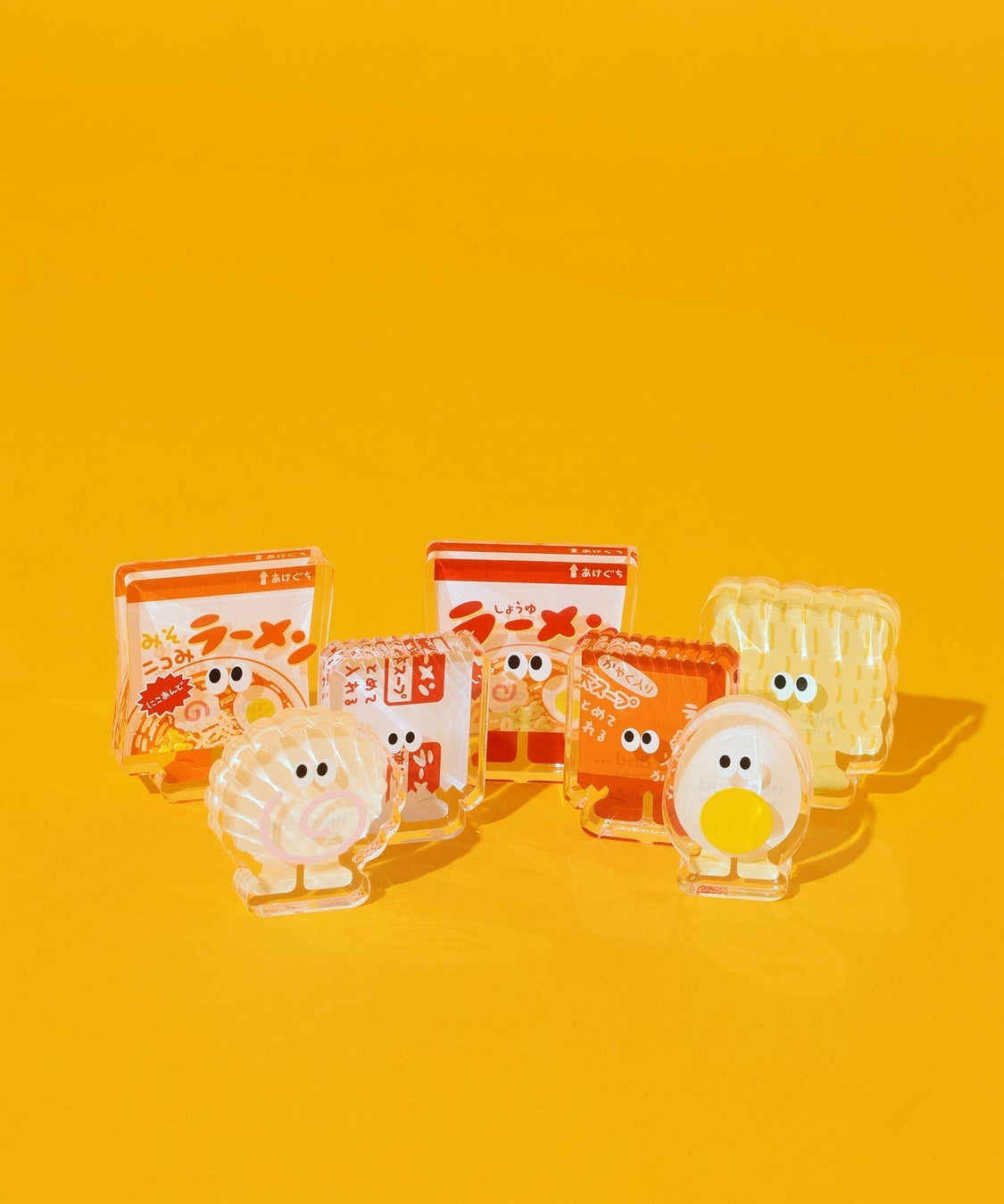 niko and ... Launches Instant Ramen Capsule Toy Collaboration with Unique Character Goods in Japan