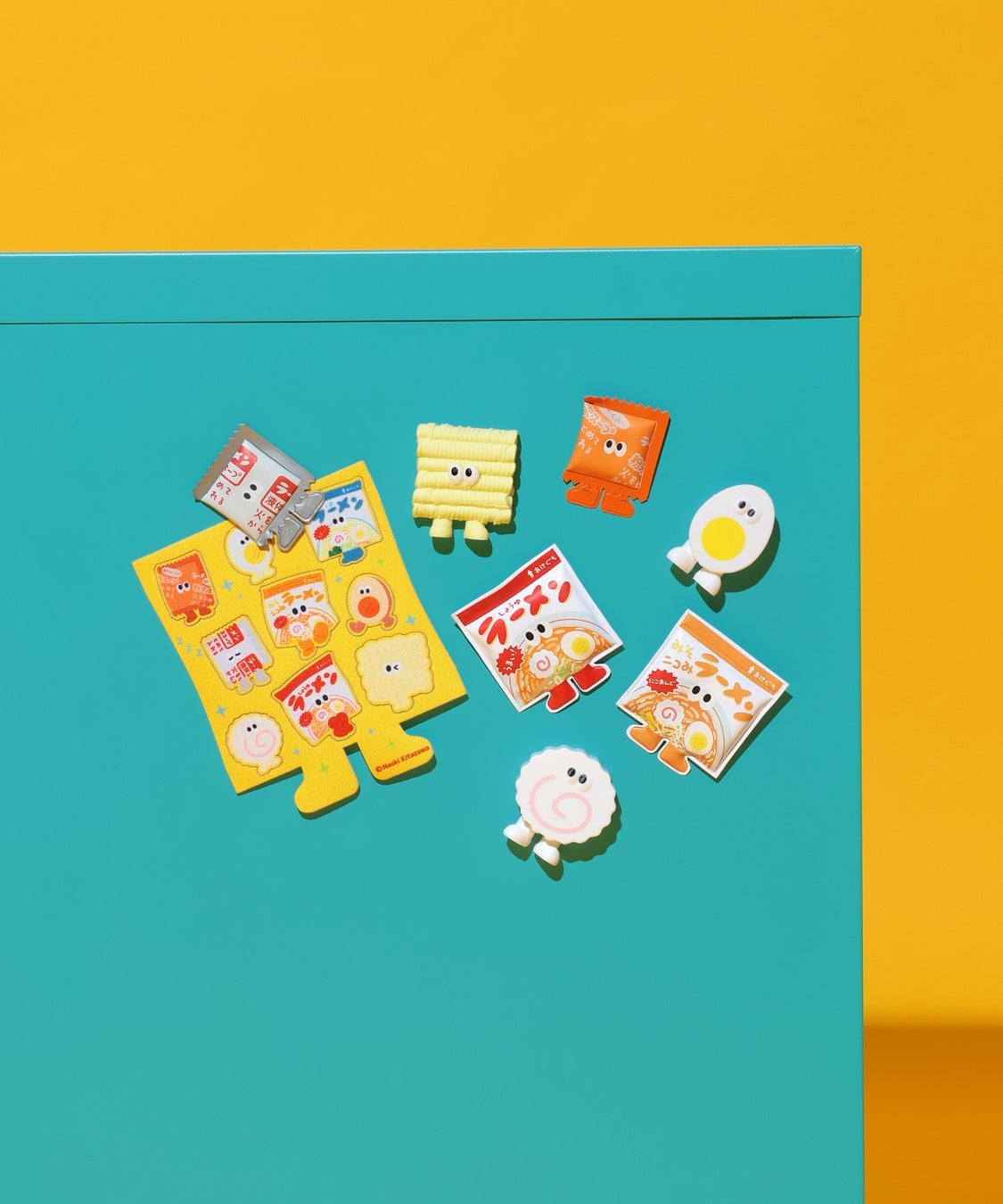 niko and ... Launches Instant Ramen Capsule Toy Collaboration with Unique Character Goods in Japan