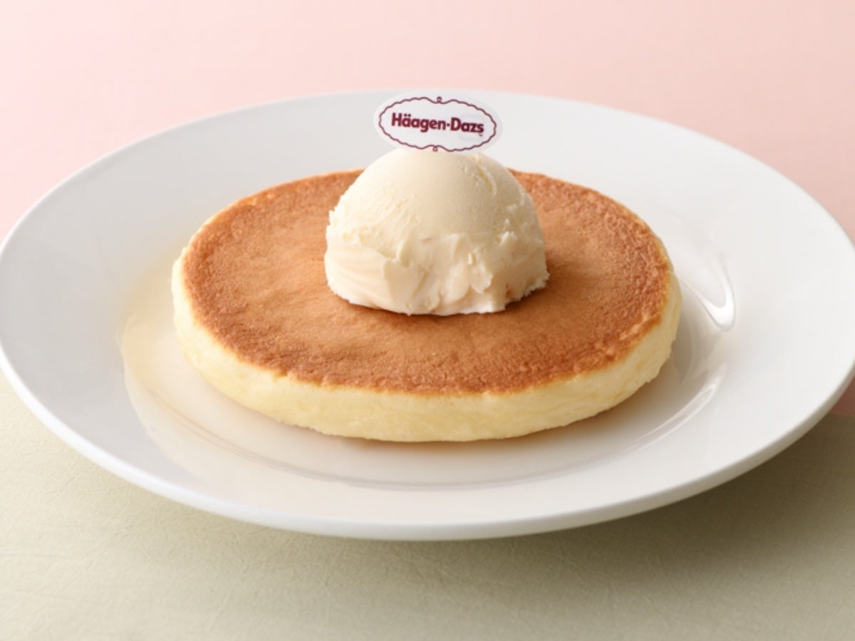 Pancake with Haagen-Dazs Vanilla