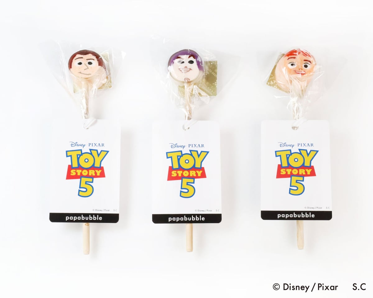 PAPABUBBLE Launches Toy Story 5 Art Candy Nationwide in Japan