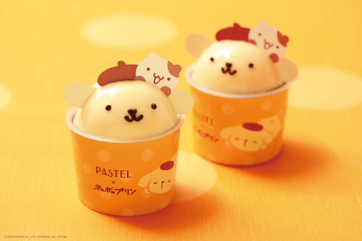 Pastel and Pompompurin Collaboration Returns with New Desserts Across Japan
