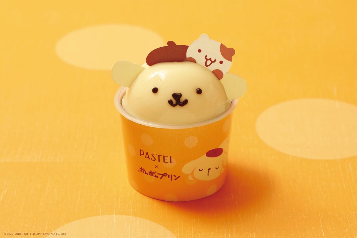 Pastel and Pompompurin Collaboration Returns with New Desserts Across Japan