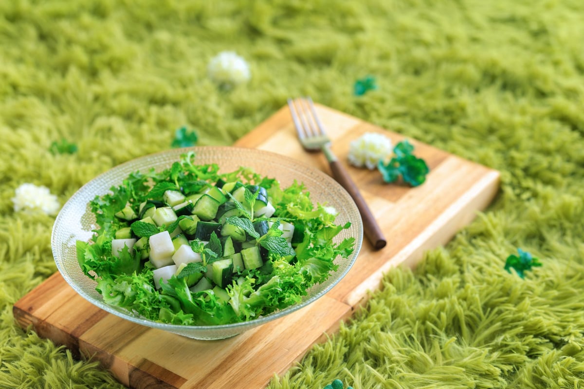Refreshing Mint Salad