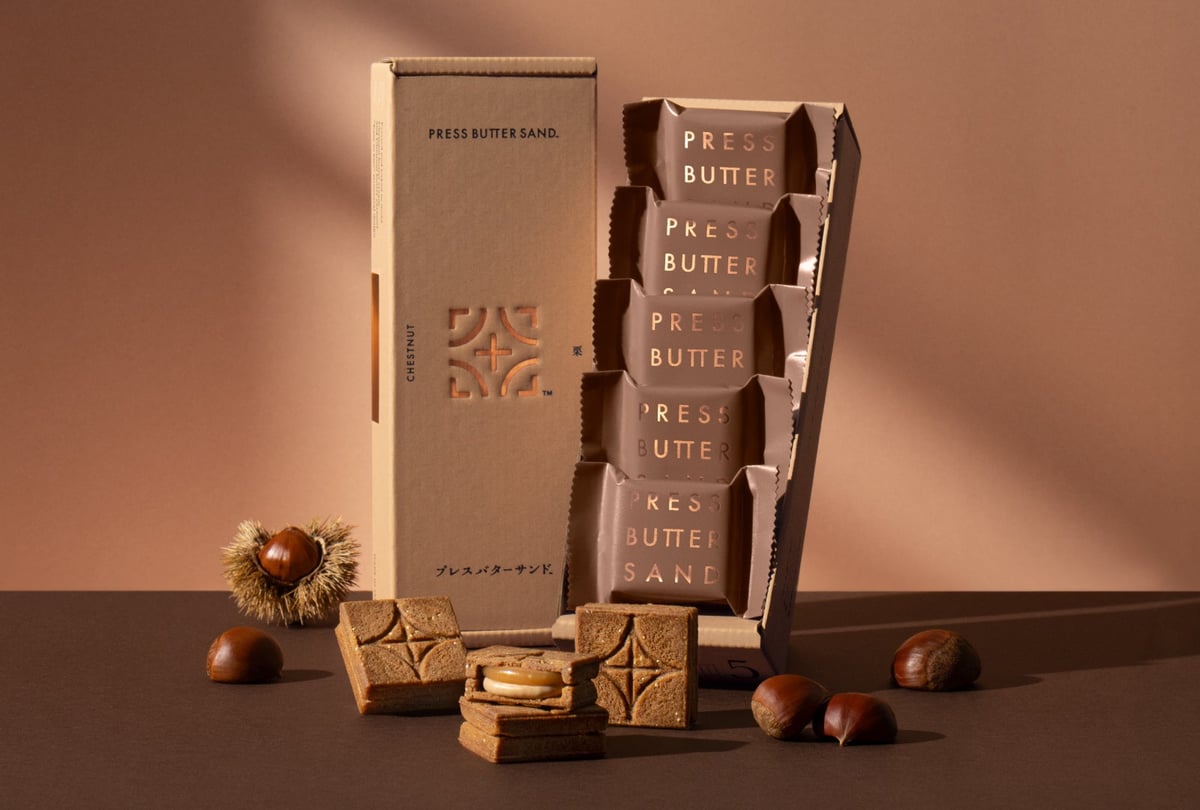 PRESS BUTTER SAND Launches Limited-Edition Chestnut Butter Sandwich in Tokyo September 1