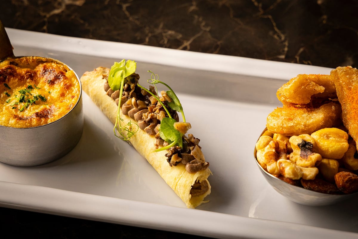 Mushroom crepe