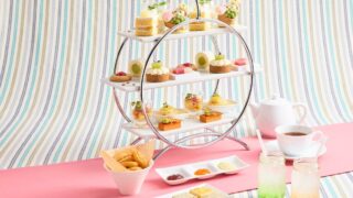 Summer Afternoon Tea with Shine Muscat and Peach at Royal Park Hotel Tokyo July 1