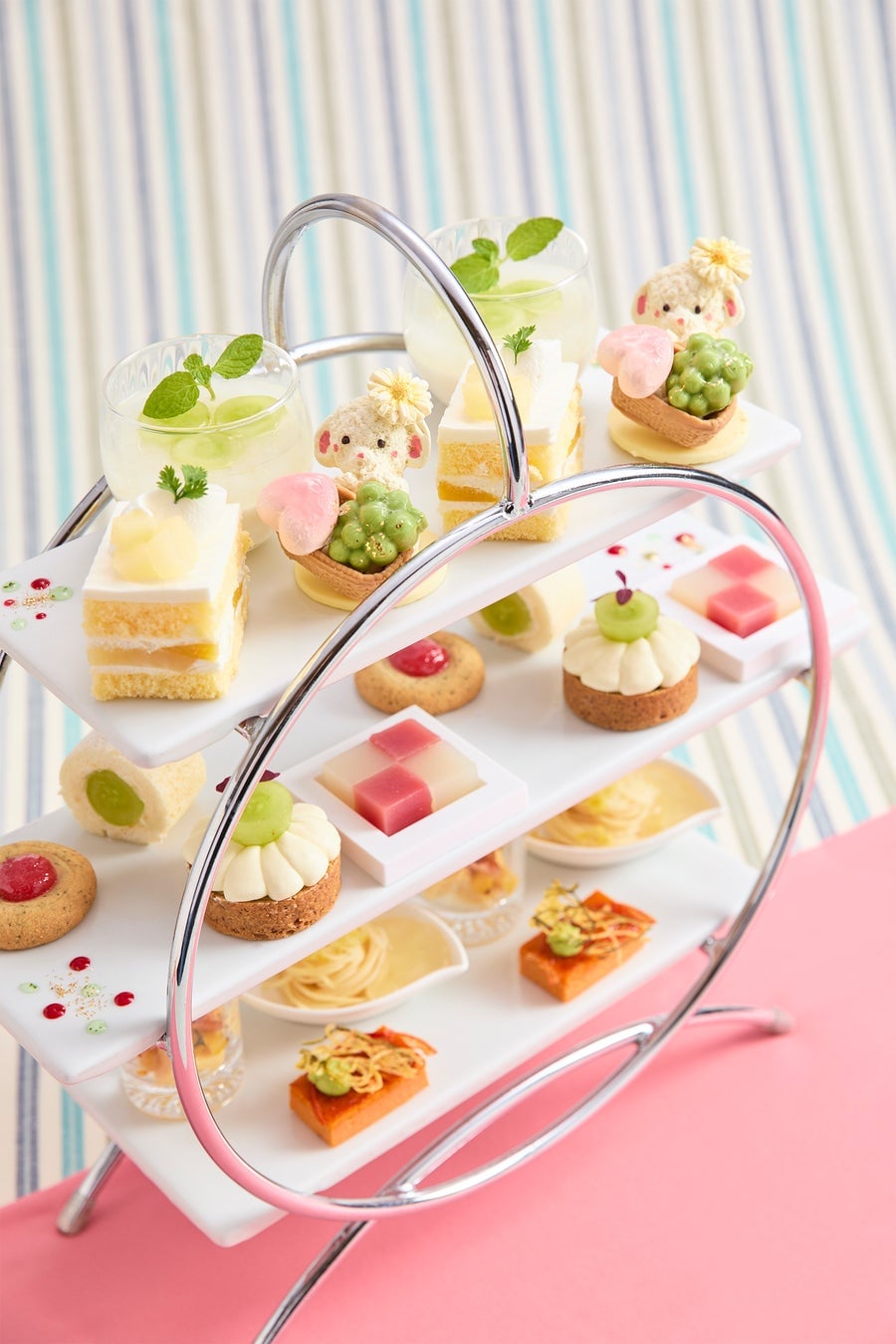 The photo features a set for two people.