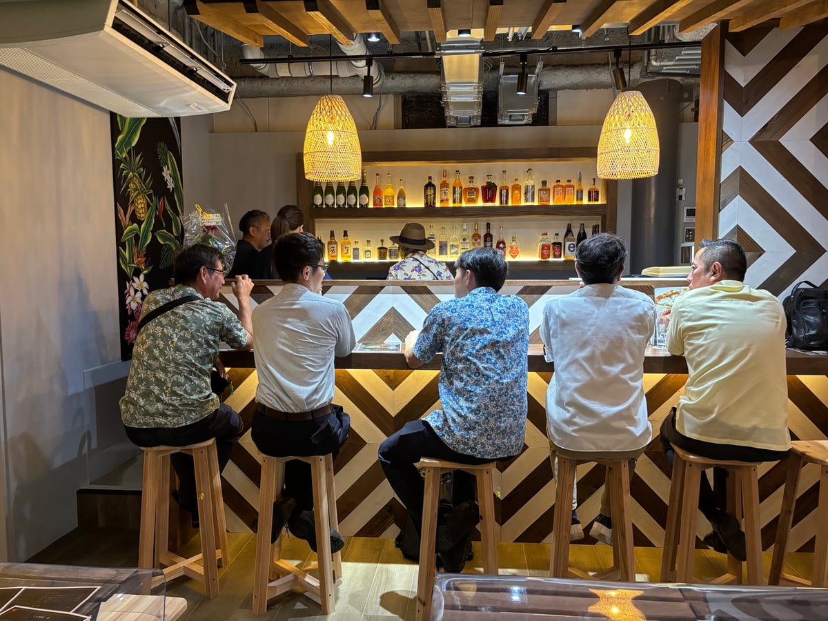 Ryukyu RumBar Opens in Naha Japan Featuring Okinawa Rum and Soft Serve Desserts