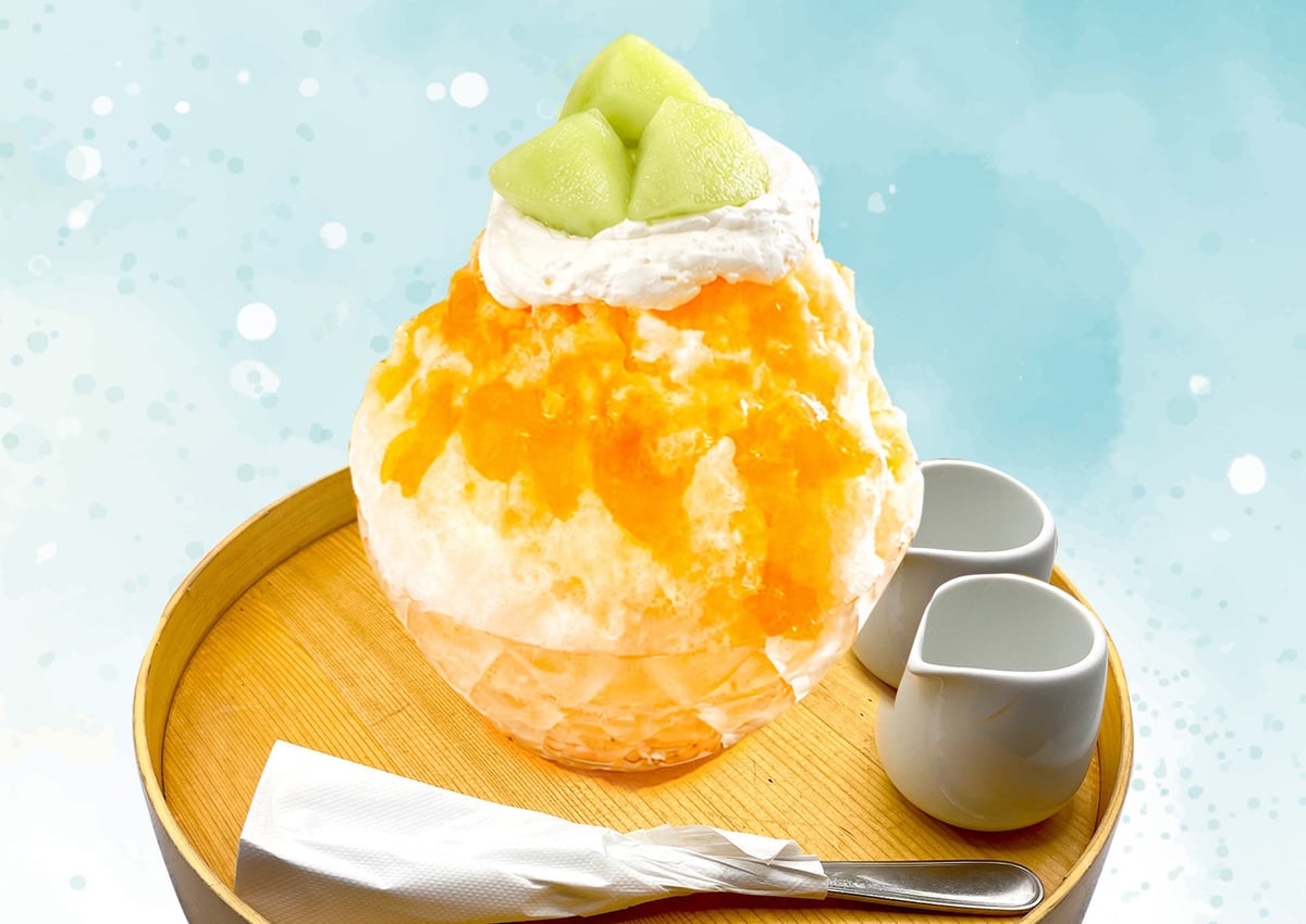 Fresh melon milk — ¥2,300