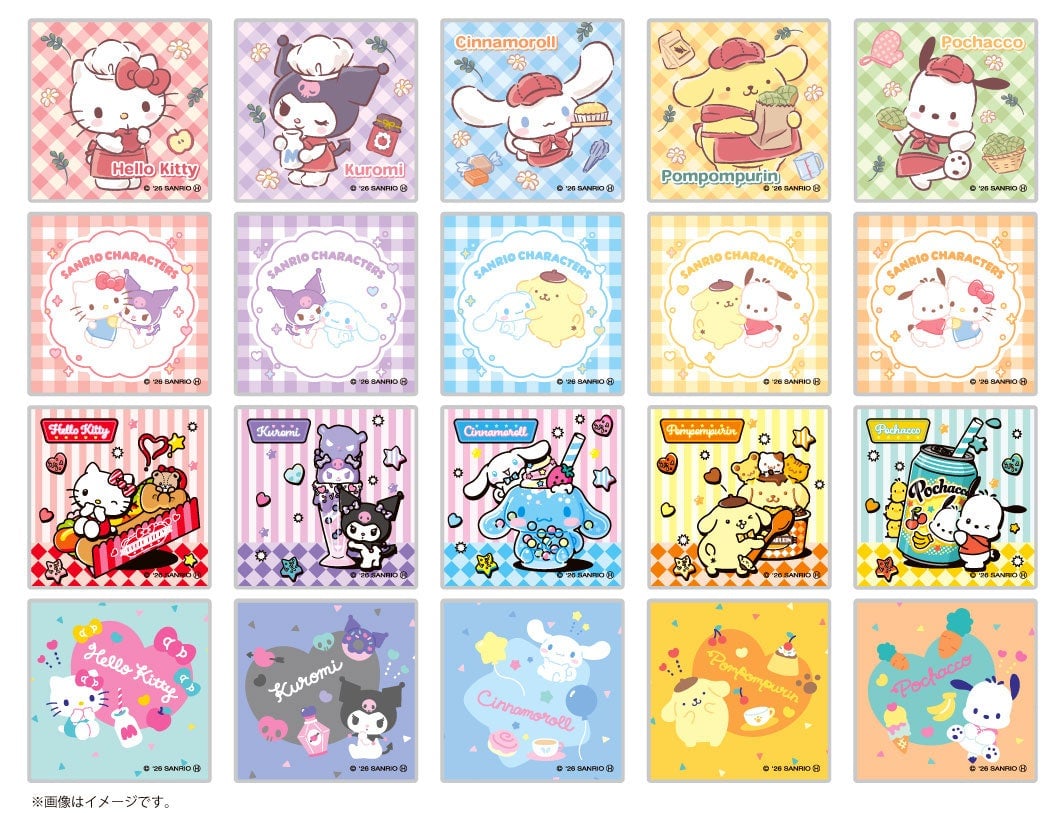 Sanrio Characters Bread Collaboration Launches Across Kanto, Chubu, Kansai, Chugoku, and Shikoku from September 1