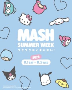 sanrio characters mash summer week 2026 tokyo 01