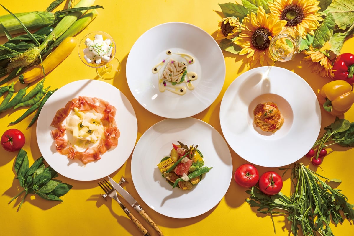 Fragrant summer delicacies / Il Giardino